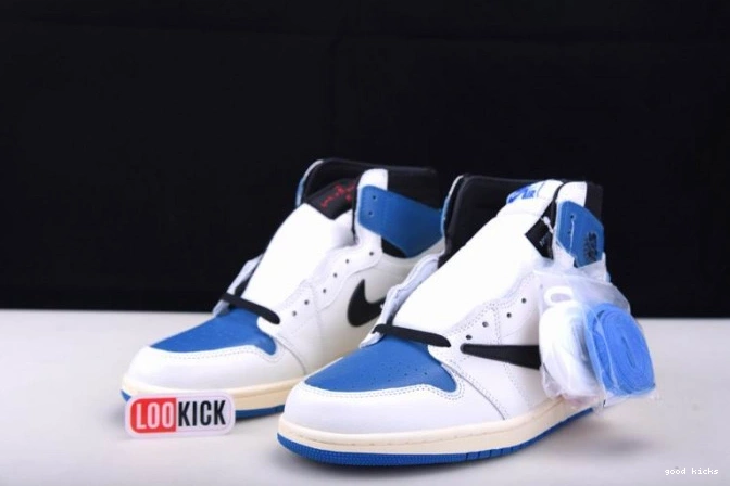 Rep Air Jordan and DH3227-105 1 Travis Blue Scott White 0804